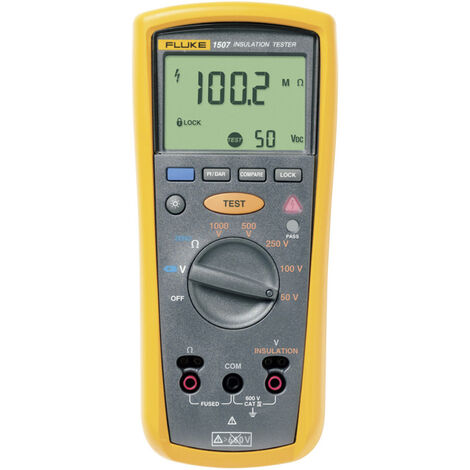 Fluke 1507 Isolationsmessgerät  50 V, 100 V, 250 V, 500 V, 1000 V 10 GΩ