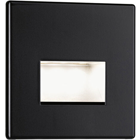 Paulmann 93094 Wand EBL Edge LED-Wandeinbauleuchte   LED   Schwarz (matt)