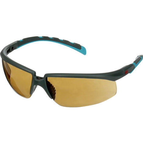 3M  S2005SGAF-BGR Schutzbrille mit Antibeschlag-Schutz, mit Antikratz-Schutz, winkelverstellbar Türk