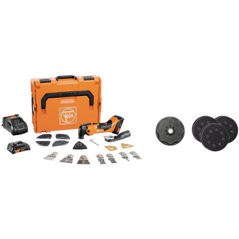 Fein AMM 500 PLUS CE-Set 71293868000 Akku-Multifunktionswerkzeug  inkl. 2. Akku, inkl. Ladegerät, mi
