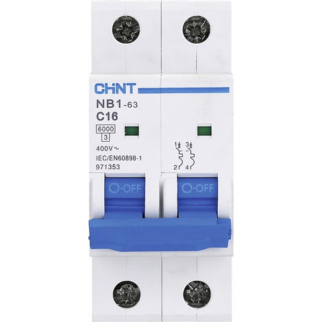Chint 179644 NB1L Leitungsschutzschalter    2polig 16 A