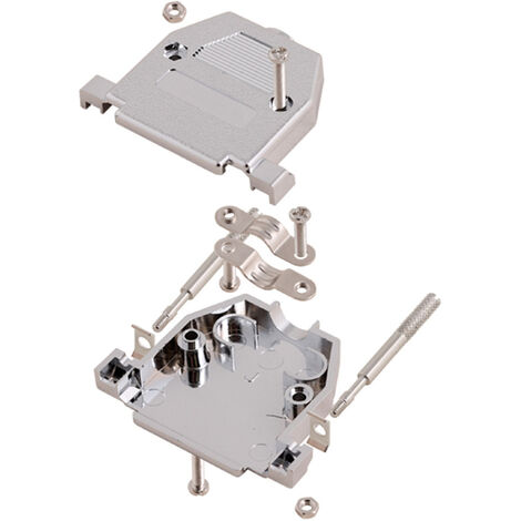 ENCITECH D-SUB Gehäuse 25 Pol - Metall Gehäuse Für Steckverbinder