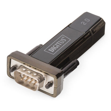 Digitus USB 2.0, Seriell Adapter [1x USB 2.0 Stecker A - 1x D-SUB-Stecker 9pol.] DA-70167 0.80 m ver (1/5)