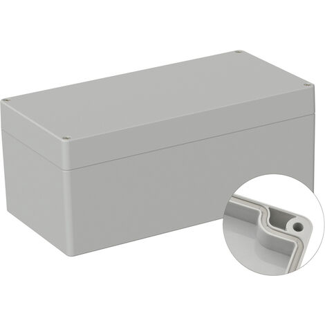 TRU COMPONENTS TC-9065696 Industrie-Gehäuse 240.5 x 120 x 100.5 ABS Lichtgrau (RAL 7035) 1 St. (1/2)