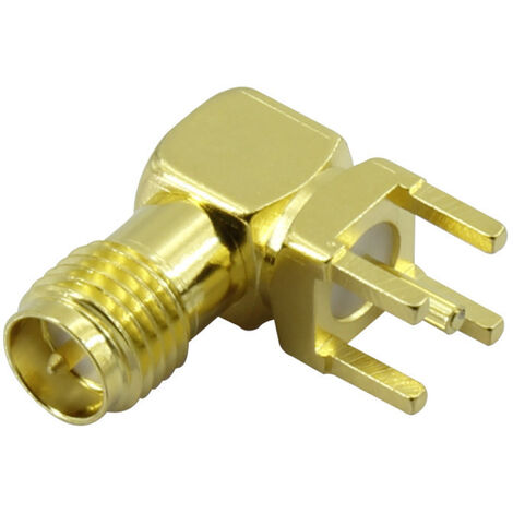 TRU COMPONENTS SMA-50KWE 1372240 SMA-Reverse-Steckverbinder Buchse, Einbau horizontal 50 Ω 1 St.