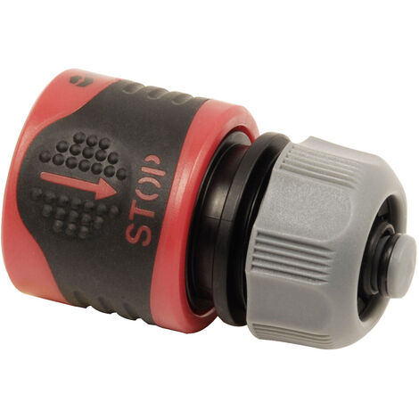 TOOLCRAFT TO-4850088  Kunststoff Schlauch-Verbindungsstück 13 mm (1/2") Ø Wasserstop
