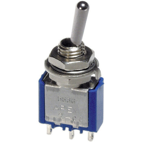 APEM 5569A 5569A Kippschalter 250 V/AC 3 A 4 x Ein/Aus/Ein rastend/0/rastend 1 St. (1/2)