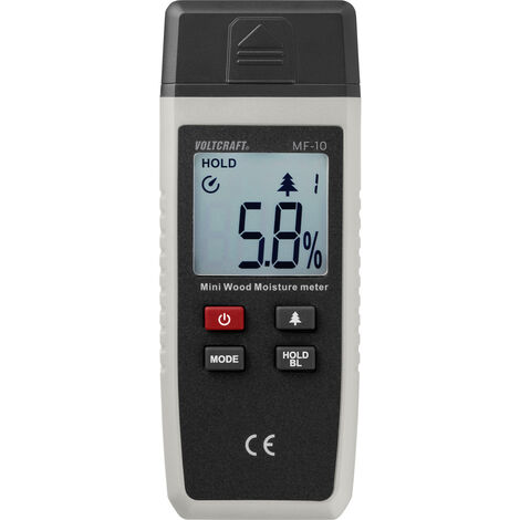 VOLTCRAFT MF-10 Materialfeuchtemessgerät   Messbereich Holzfeuchtigkeit (Bereich) 2 bis 40 %
