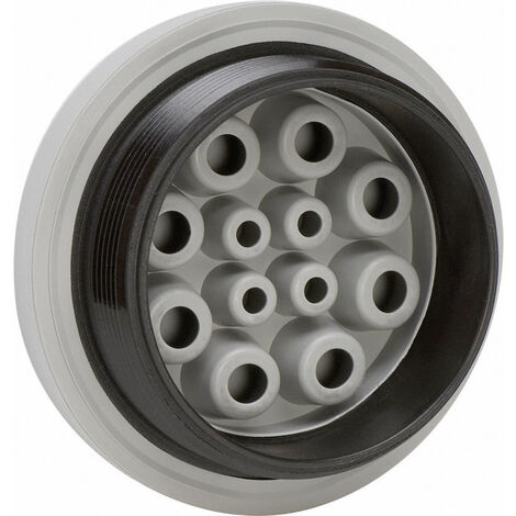 Icotek KEL-DPZ-B17 Kabeldurchführungsplatte – Für Kabel Bis 16,2 Mm Ø Aus Polyamid & Elastomer