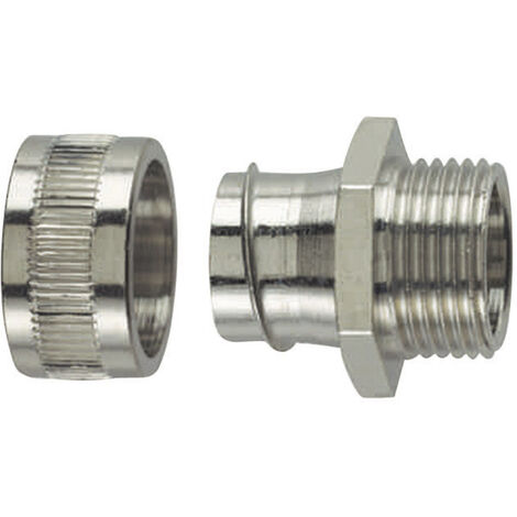 HellermannTyton 166-30302 SC16-FM-M16 Schlauchverschraubung Metall 13 mm Gerade 1 St.