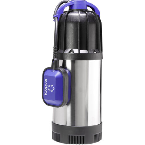 Renkforce 1519501 Tauchdruck-Pumpe mit Schutzkontaktstecker 6500 l/h 30 m