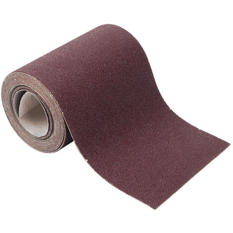Wolfcraft  1741000 Schleifpapierrolle mit Klett Körnung (num) 120  (L x B) 4 m x 115 mm 4 m