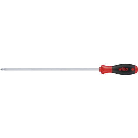 Wiha Schraubendreher SoftFinish® Pozidriv mit Rundklinge PZ2 x 300 mm (26455)