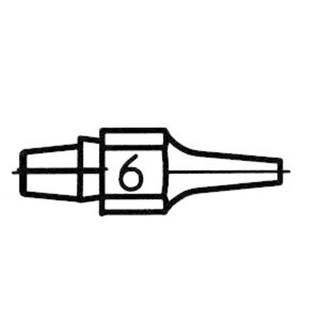 Weller DX 116 Lotabsaugdüse Spitzen-Größe 1.2 mm Spitzen-Länge 27 mm Inhalt 1 St.