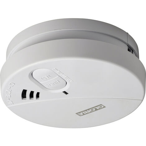 Gloria R5 Rauchwarnmelder inkl. 5 Jahres-Batterie batteriebetrieben (Ø x H) 106 mm x 35 mm (1/2)