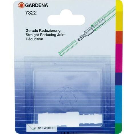 GARDENA 07322-20  PVC Schlauch-Reduzierung 12 mm, 8 mm