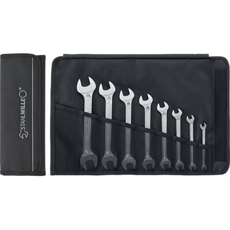 Stahlwille 96400305 10/8 Doppel-Maulschlüssel-Satz 8teilig Schlüsselweite (Metrisch) 6 - 22 mm (1/5)