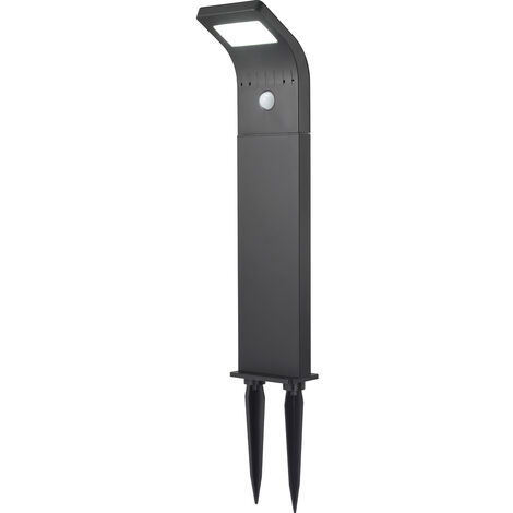 Sygonix SY-4677494  LED-Außenstandleuchte mit Bewegungsmelder    LED  1.2 W Schwarz