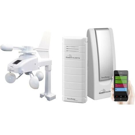 Techno Line MA 10045 Mobile Alerts MA 10045 Funk-Wetterstation Vorhersage für 12 bis 24 Stunden Anza