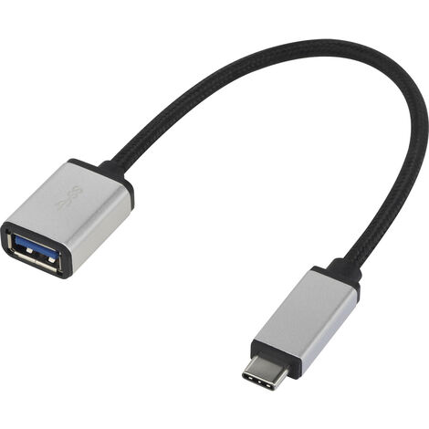 Renkforce USB 3.2 Gen 1 (USB 3.0) Adapter [1x USB-C® Stecker - 1x