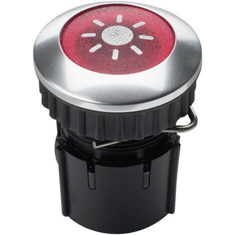 Grothe 63022 Klingeltaster 1fach Aluminium 12 V/1,5 A