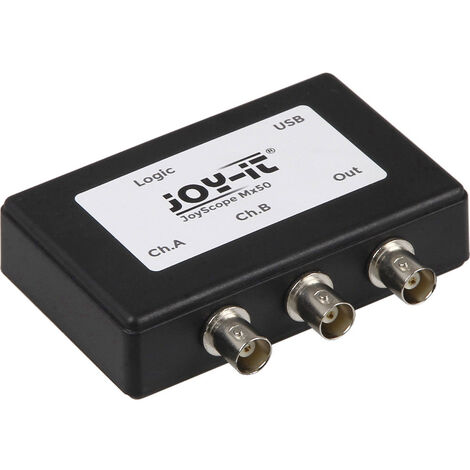 Joy-it JT-ScopeMega50 USB-Oszilloskop 15 MHz 2-Kanal, 16-Kanal 8 Bit Digital-Speicher (DSO), Mixe (1/5)