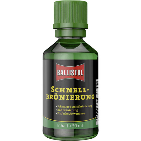 BALLISTOL Schnellbrünierung, 50 ml, EURO 6 Stk