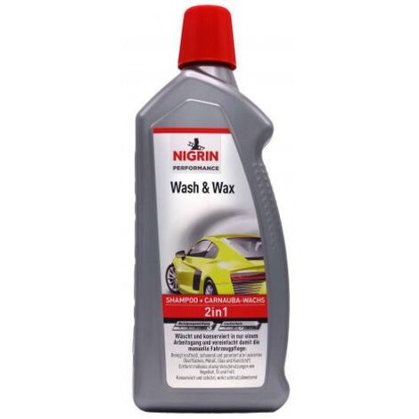 NIGRIN Wash & Wax Turbo 73878 Autoshampoo 1 l