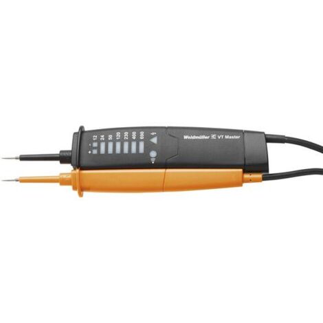 Weidmüller VT MASTER Zweipoliger Spannungsprüfer  CAT III 600 V LED