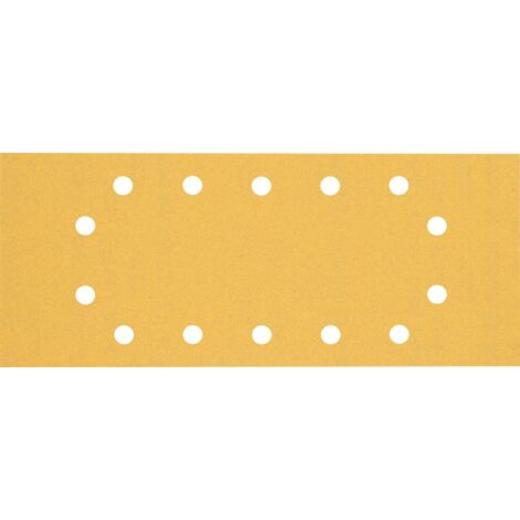 Bosch EXPERT C470 Schleifpapier mit 14 Löchern für Schwingschleifer, 115 x 280 mm, G 120, 10 Stück