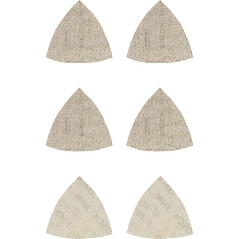 Bosch Accessories EXPERT M480 2608901204 Schleifnetz-Set gelocht Körnung (num) 80, 80, 120, 120, 180