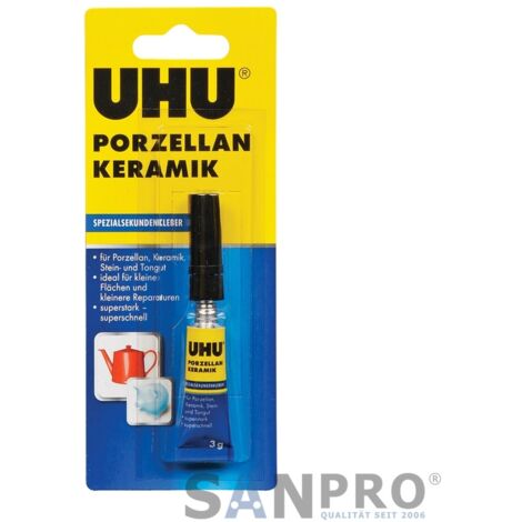 UHU PORZELLAN/KERAMIK Reparaturkleber 47695 3 g
