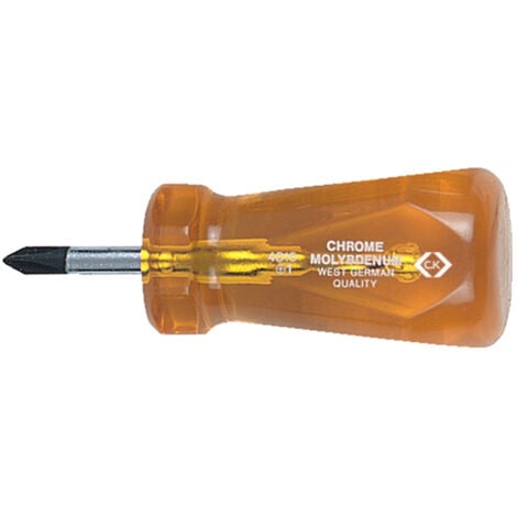 C.K T4815 1 Werkstatt Kreuzschlitz-Schraubendreher PH 1 Klingenlänge ...