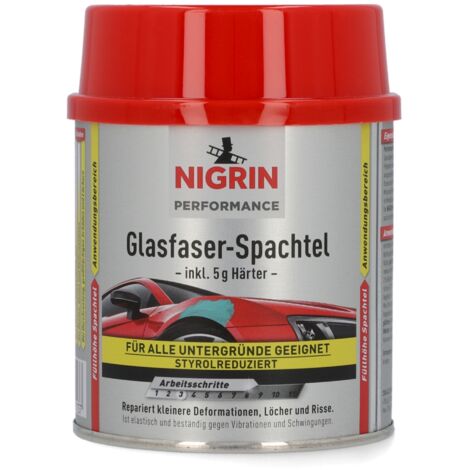 NIGRIN Performance 72113 Glasfaser-Spachtel 250 g