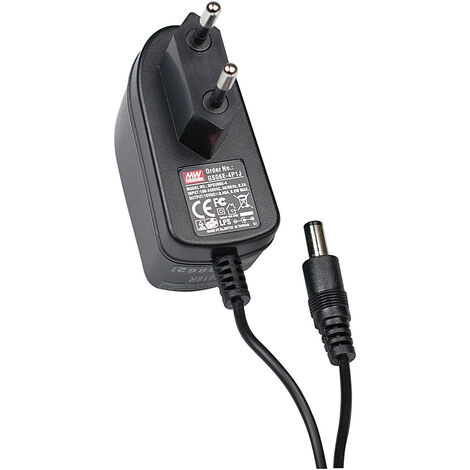 Produktbild von Mean Well GSM36E18-P1J Steckernetzteil – 18 V DC, 2A, 36W – Originalqualität, Festspannung