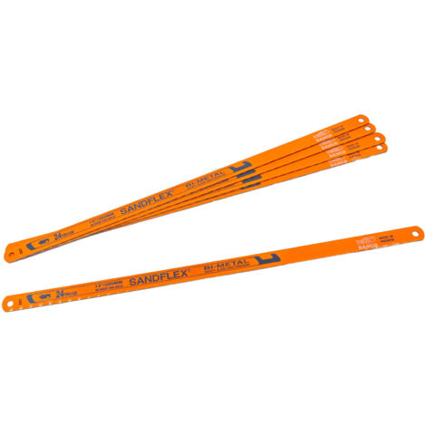 Handsägeblatt Sandflex Bimetall 300mm 24 Zpz, 5Er Pack Bahco 3906-300-24-5P  Zähneanzahl:24