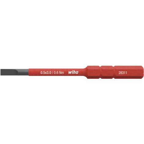 Wiha Bit slimBit electric Schlitz 3,0 mm x 75 mm (34579)