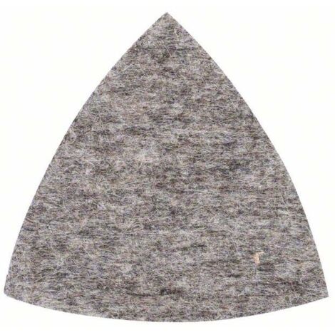 Bosch Accessories 2608613016 Polierfilz für Dreieckschleifer und Multi-Cutter, hart, Klett, 93 mm (1/5)