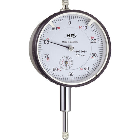 HELIOS PREISSER  0701111 Messuhr  (Ø) 58 mm  10 mm Ablesung: 0.01 mm