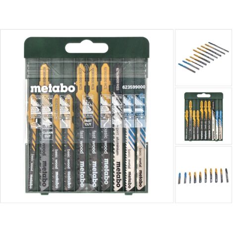 Metabo 623599000 10-teiliges Stichsägeblattsortiment 10 St. (1/5)