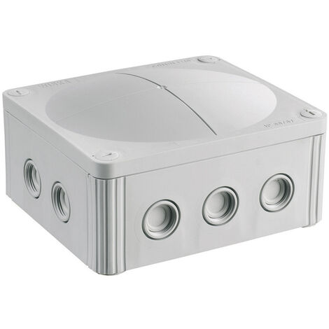 Wiska 10101459 Abzweigkasten (L x B x H) 160 x 140 x 81 mm Grau IP66/IP67 1 St. (1/3)