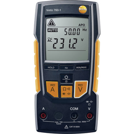 testo 760-1 Hand-Multimeter  digital  CAT III 600 V, CAT IV 300 V Anzeige (Counts): 4000