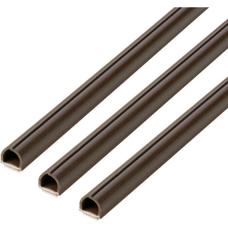 cablefix 160697 Kabelkanal (L x B x H) 10 x 10 x 1000 mm 1 Set Braun (1/3)