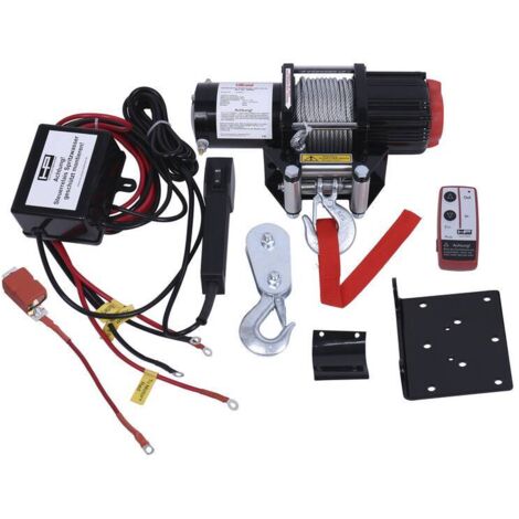 HP Autozubehör Seilwinde 20603 Zugkraft (stehend)=1.59 kg Zugkraft (rollend)=4.7 kg Kabel-Fernbedien