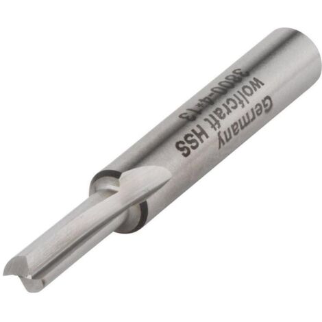 Wolfcraft 3800000 Nutfräser HSS Produktabmessung, Ø 4 mm Schaftdurchmesser 6 mm