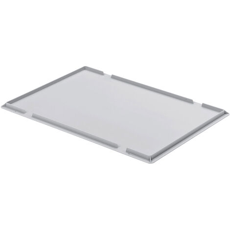 Alutec 05090 Auflagendeckel (L x B) 400 mm x 600 mm Grau 1 St.