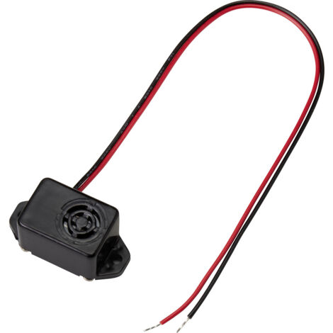 TRU COMPONENTS TC-9201564 Miniatur Summer Geräusch-Entwicklung: 75 dB  Spannung: 9 V/DC Dauerton 1 S