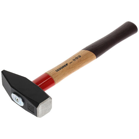 Gedore Schlosserhammer ROTBAND-PLUS mit Hickorystiel, 2 kg