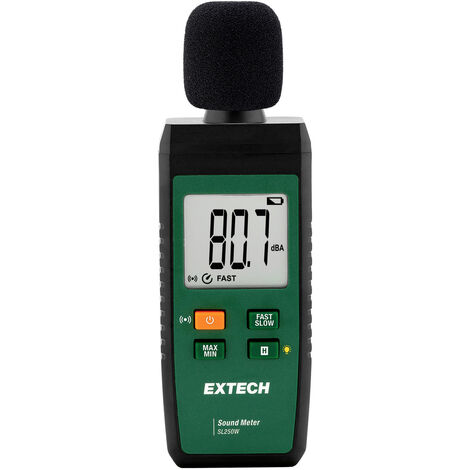 Extech Schallpegel-Messgerät   SL250W 30 - 130 dB 31.5 Hz - 8000 Hz (1/5)