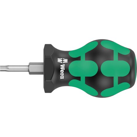 Wera 367 TORX® Stubby Torx-Schraubendreher Größe (Schraubendreher) T 15 Klingenlänge: 25 mm 1 St.